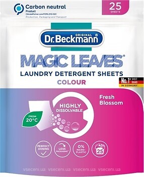 Фото Dr. Beckmann серветки для прання кольорових тканин 25 шт