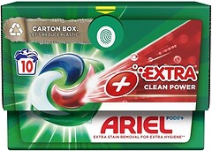 Фото Ariel капсулы для стирки All in 1 Pods + Extra Clean Power 10 шт