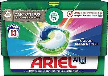 Фото Ariel капсули для прання All in 1 Pods Color 13 шт
