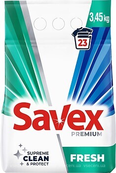 Фото Savex пральний порошок Premium Fresh 3.45 кг