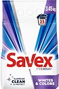 Фото Savex пральний порошок Premium Whites & Colors 3.45 кг