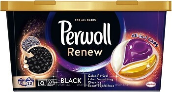 Фото Perwoll капсули для прання Renew Black 12 шт