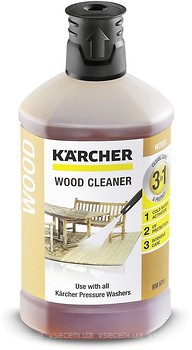 Фото Karcher Засіб для чищення дерев'яних поверхонь 3в1 RM 612 1 л (6.295-757.0)