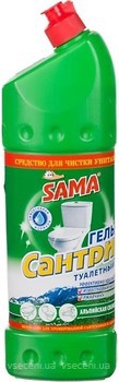 Фото Sama Сантрі Засіб для чищення унітазів Альпійська свіжість 1 л