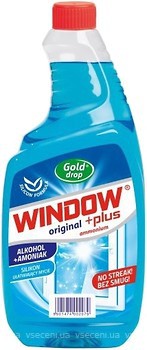 Фото Window Plus Засіб для миття вікон Blue (запаска) 500 мл