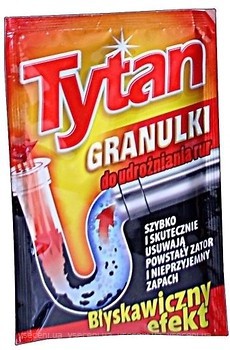 Фото Tytan Чистящее средство гранулированное для труб 40 г