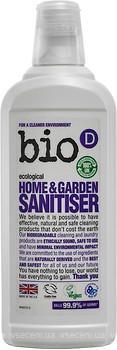 Фото Bio-D Дезінфікуючий засіб для видалення запаху Home&Garden Sanitiser 750 мл
