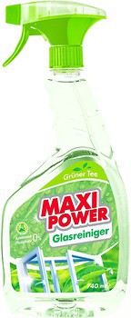 Фото Maxi Power Засіб для скла Зелений чай 740 мл