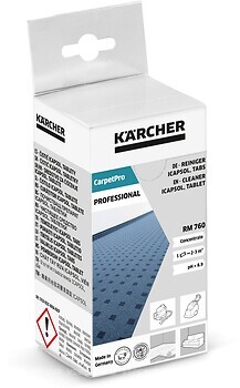 Фото Karcher Таблетки для чищення килимів CarpetPro iCapsol RM 760 300 г (6.295-850.0)