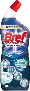 Фото Bref гель для чищення унітаза Excellence Gel Color Activ Океан 700 мл