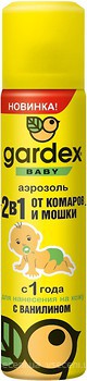 Фото Gardex аерозоль від комарів і мошок 2 в 1 Baby 80 мл