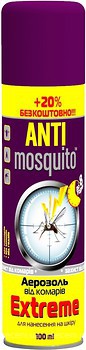 Фото Anti Mosquito аерозоль від комарів Extreme 100 мл