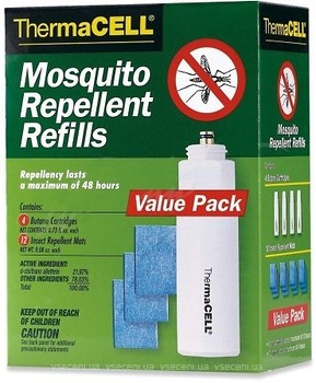Фото ThermaCELL картридж для фумігатора R-4 Mosquito Repellent Refills 48 год (1200.05.21)