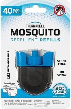 Фото ThermaCELL картридж для фумігатора ER-140 Rechargeable Zone Mosquito Protection Refill 40 годин (1200.05.87)