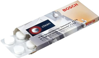 Фото Bosch Засіб для чищення кавомашин 10 таблеток (TCZ6001)