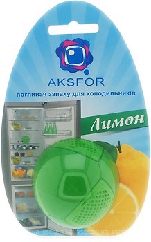 Фото Aksfor Поглотитель запаха для холодильника Лимон