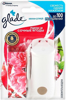 Фото Glade микроспрей Пион и сочные ягоды 10 мл