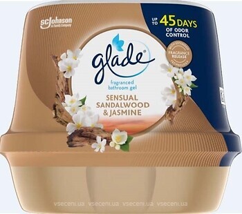 Фото Glade аромагель Індонезійський сандал 180 г