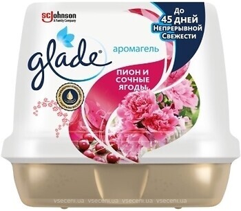 Фото Glade аромагель Пион и сочные ягоды 180 г