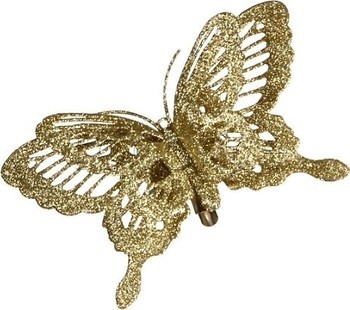 Фото Christmas House фігурка Метелик золотиста 9 см (8718861133127)