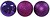 Фото Yes!Fun (Новогодько) набор шаров фиолетовый 6 см, 5 шт (972237)