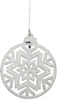 Фото Christmas House підвіска Сніжинка біла 10 см (8718861346732)