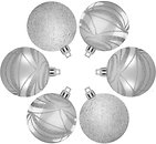 Фото Jumi набор шаров серебристый 6 шт (5900410773554)