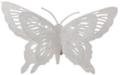 Фото Christmas House фігурка Метелик білий 10 см (8718861433128)