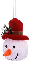 Фото Luca Lighting фігурка Сніговик у червоному капелюсі 14 см (8718861682953)