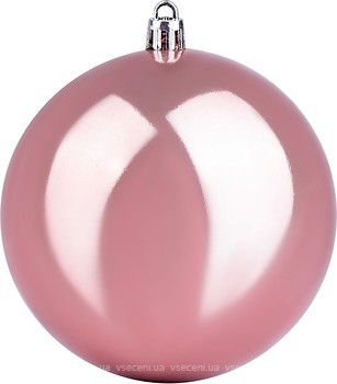Фото Yes!Fun (Новогодько) куля рожеве золото перламутрова 10 см (973507)