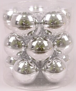 Фото Flora набор шаров 8 см, 15 шт (44607)