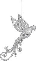 Фото House of Seasons фігурка Пташка срібна 9x2x16 см