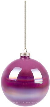 Фото Yes!Fun (Новогодько) куля рожева глянсова 8 см (973816)