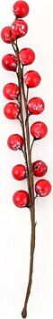 Фото Yes!Fun (Новогодько) Гілка з червоними ягодами 26 см (973524)