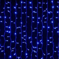 Фото Delux Curtain 456 LED 2x1.5 м синій/білий IP44 (10008249)