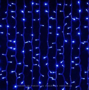 Фото Delux Curtain 1520 LED 2x7 м синий/белый IP44 (90009035, 10008239)