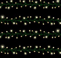 Фото TriumphTree гірлянда лінійна 13 м 500 LED жовтий (372323)