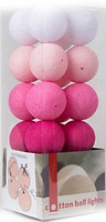 Фото Cotton Ball Lights Pink 50 кульок