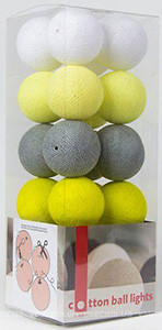 Фото Cotton Ball Lights Yellow Stone 20 кульок