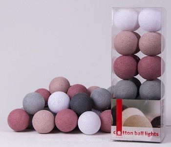 Фото Cotton Ball Lights Dirty Rose 50 кульок