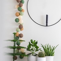 Фото Cotton Ball Lights Forest Green 50 кульок