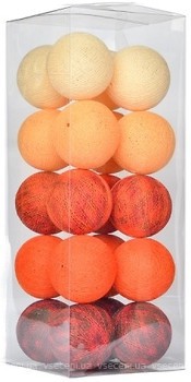 Фото Cotton Ball Lights Funny Orange 20 кульок
