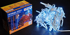 Фото Delux Icicle 108 LED 2x1 м белый/белый IP44 (90012939)