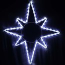 Фото Delux мотив Star 65x75 см білий IP44 (90012985)