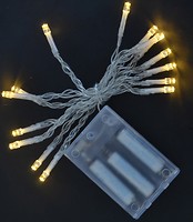 Фото Yes!Fun (Новогодько) линейная 15 LED 1.6 м молочно-белая (801126)