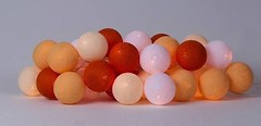 Фото Cotton Ball Lights Orange 50 кульок