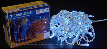 Фото Delux Icicle 75 LED 2x0.7 м білий/білий IP44 EN (90016588)