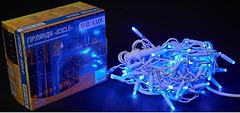 Фото Delux Icicle 75 LED 2x0.7 м белый/синий IP44 EN (90016592)