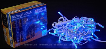 Фото Delux Icicle 75 LED 2x0.7 м білий/синій IP44 EN (90016592)