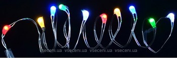 Фото Yes!Fun (Новогодько) лінійна 10 LED 0.55 м мультиколор (801099)